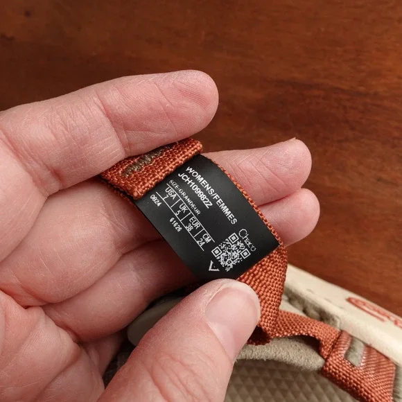 Chaco Shoes WMS SZ 7 Tan Canyon Woven Clog Outdoor Hiking Casual Gorpcore NWOT - Picture 15 of 15